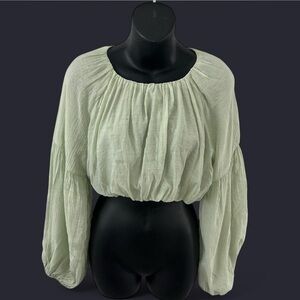 Emory Park Sage Blouse
